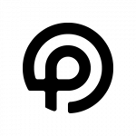 Das schwarze Logo von Platri IT