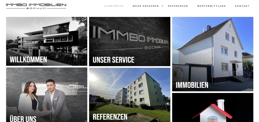 Immo Immobilien Landingpage